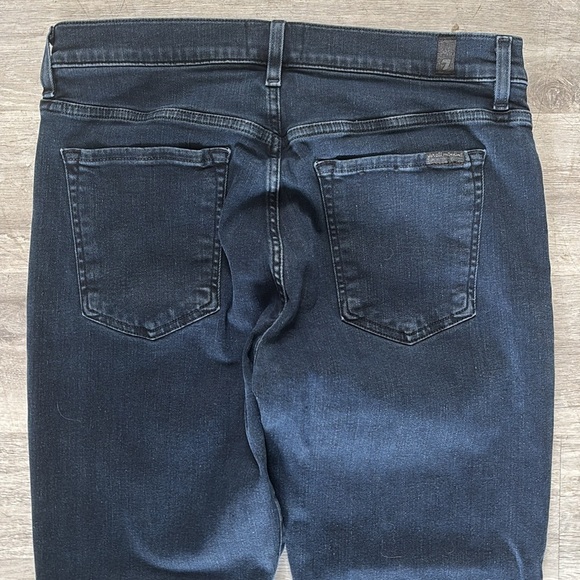 7 For All Mankind Luxe Sport Adrien Fit Sz 33 straight and slim fit - Picture 8 of 11